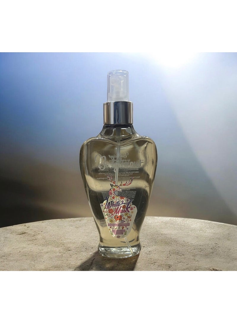 بودي ليشاس معطر للجسم برائحة المسك الأبيض من بوديليشوس، 217 مل - Image 2